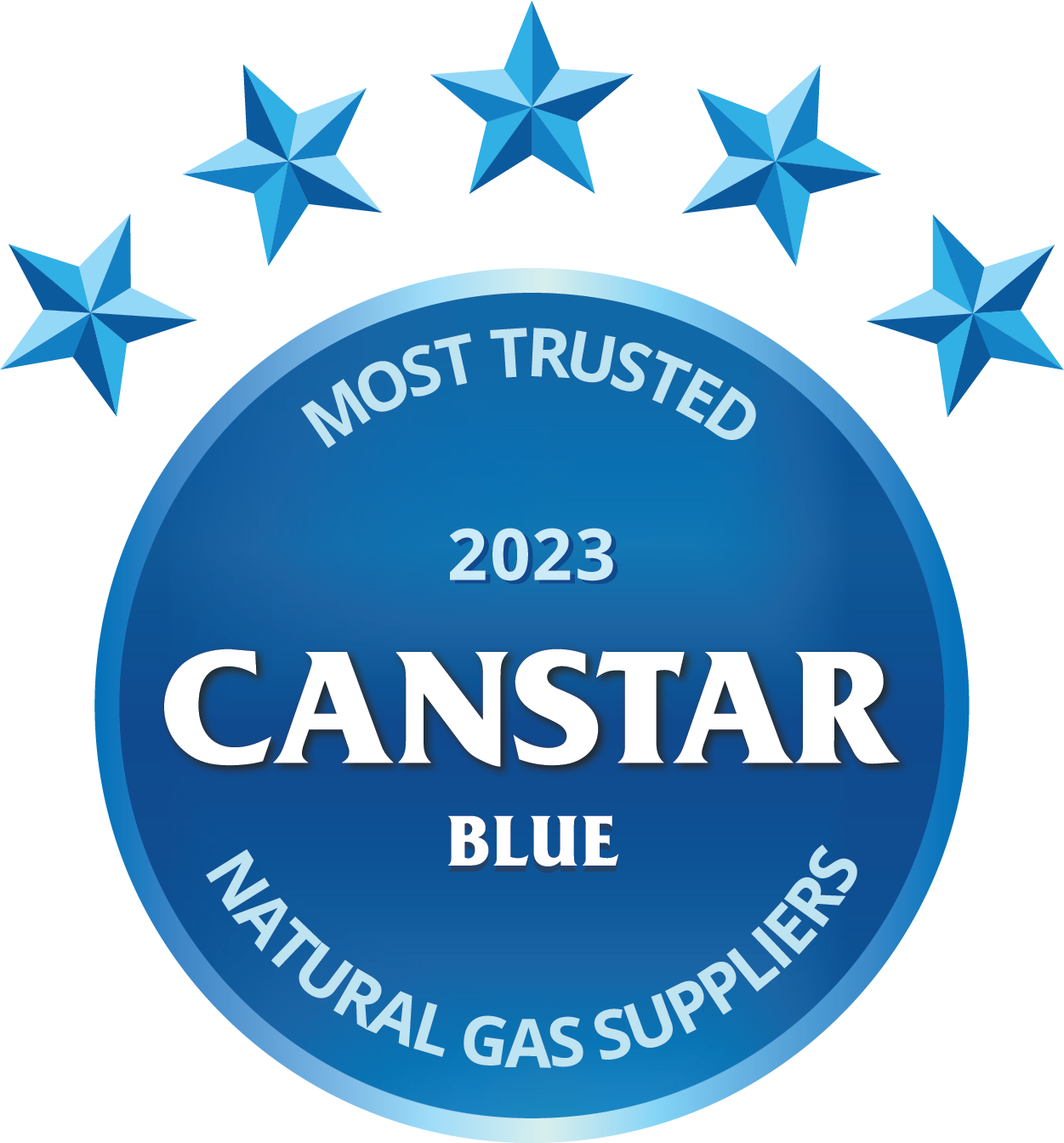 Canstar Blue Most Trusted Natural Gas Suppliers 2023